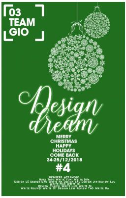 [2018] Design Dream #4