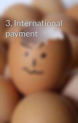 3. International payment