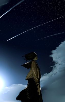 A girl and the Comet