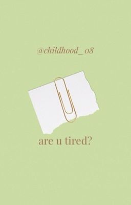 are u tired? |Bang Chan