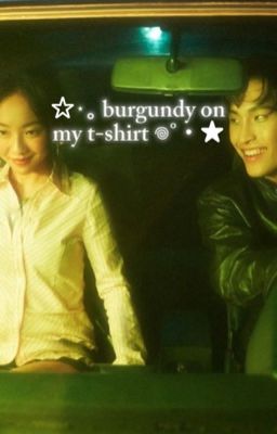 ☆ burgundy on my t-shirt