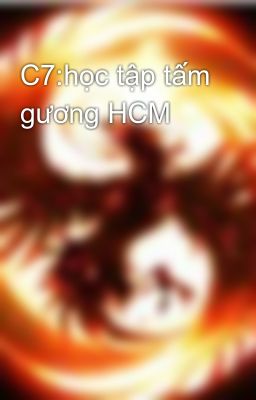 C7:học tập tấm gương HCM