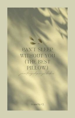 can't sleep without you (the best pillow) • KOOKMIN [TRANS]