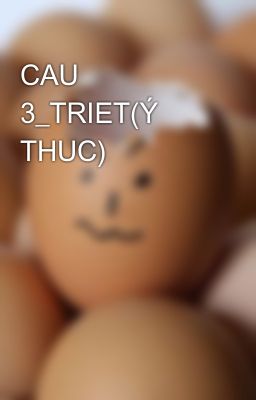CAU 3_TRIET(Ý THUC)