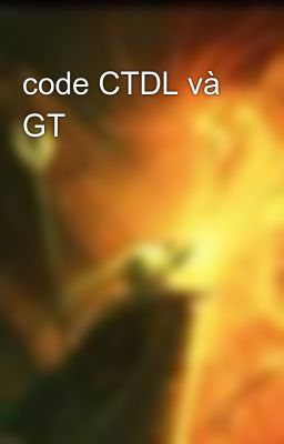 code CTDL và GT