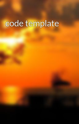 code template