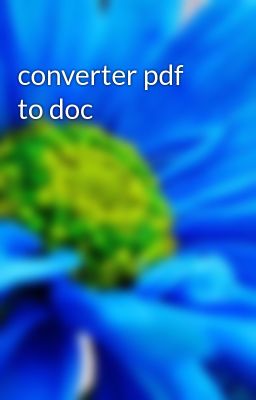 converter pdf to doc