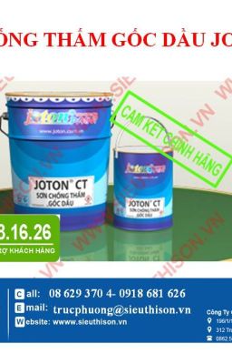 Đại lý Sơn chống thấm gốc dầu JOTON CT  chính hãng giá rẻ nhất TPHCM