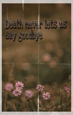 Death never lets us say goodbye