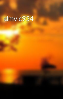 dmv c934