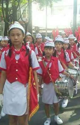 đội trống trường tiểu học Hùng Vương