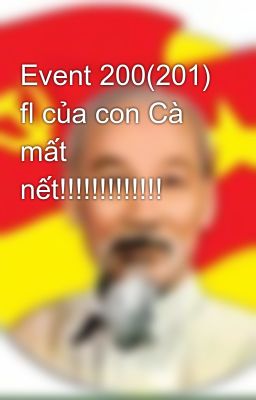 Event 200(201) fl của con Cà mất nết!!!!!!!!!!!!!