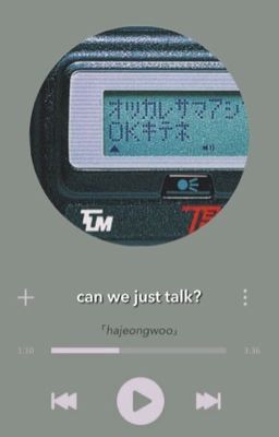 「hajeongwoo」 can we just talk?
