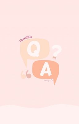 HoonSuk | Q&A