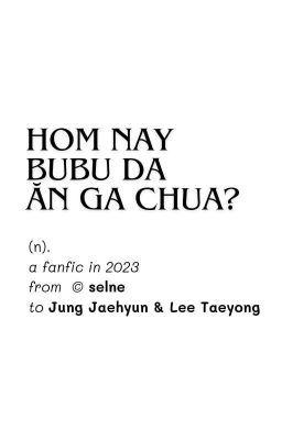 jaeyong - hôm nay Bubu đã ăn gà chưa?