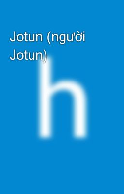 Jotun (người Jotun)