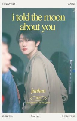 junhao ⊹ i told the moon about you