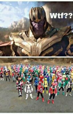Khi Thanos du hành vào Kamen Rider Universe