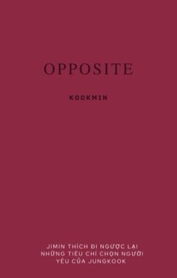 Kookmin - Opposite