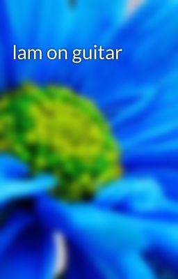 lam on guitar