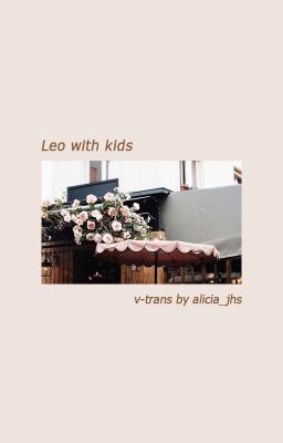 Leo with kids
