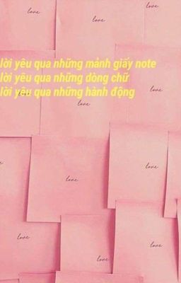 love through the sticky notes • bts fanfic