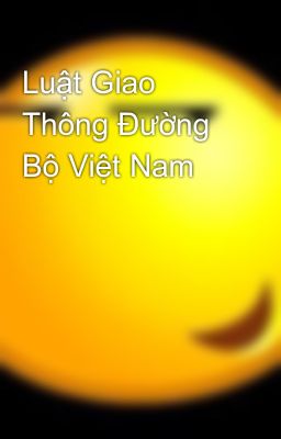 Luật Giao Thông Đường Bộ Việt Nam