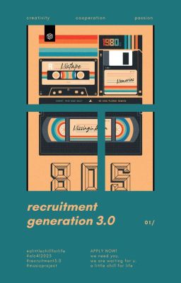 [NEW] Recruitment【Generation 3.0】