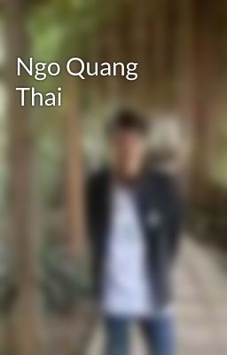 Ngo Quang Thai