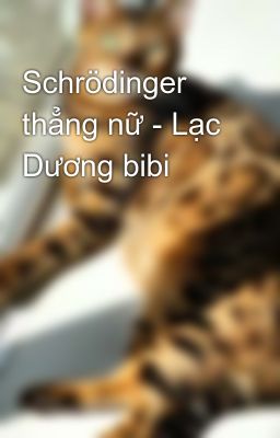 Schrödinger thẳng nữ - Lạc Dương bibi