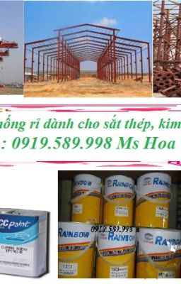 Sơn chống rỉ sét dành cho sắt thép trong nhà/ ngoài trời giá rẻ tại Hà Nội