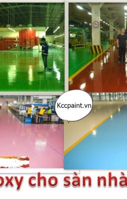 Sơn epoxy kcc - Đại lý sơn epoxy  dành cho nhà xưởng, kho hàng tại Hà Nội