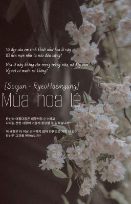 [Soojun - Oneshot] - Mùa hoa lê [Hoàn]