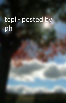 tcpl - posted by ph