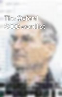 The Oxford 3000 wordlist