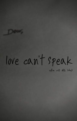 [todobaku] yêu nhưng không thể nói - love can't speak.