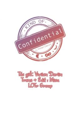 [TruyệnTranh] Kinds of Confidential