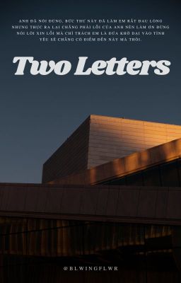 Two Letters | Jeongguk & Jimin