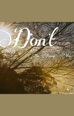 [Yoongi×You] | Fanfiction | Don't  