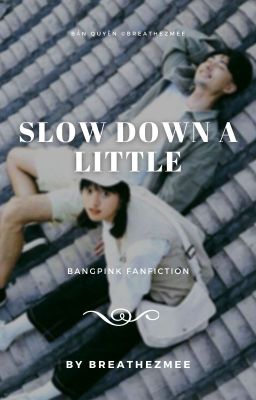 𝐤𝐨𝐨𝐤𝐥𝐢𝐜𝐞 ✦ slow down a little